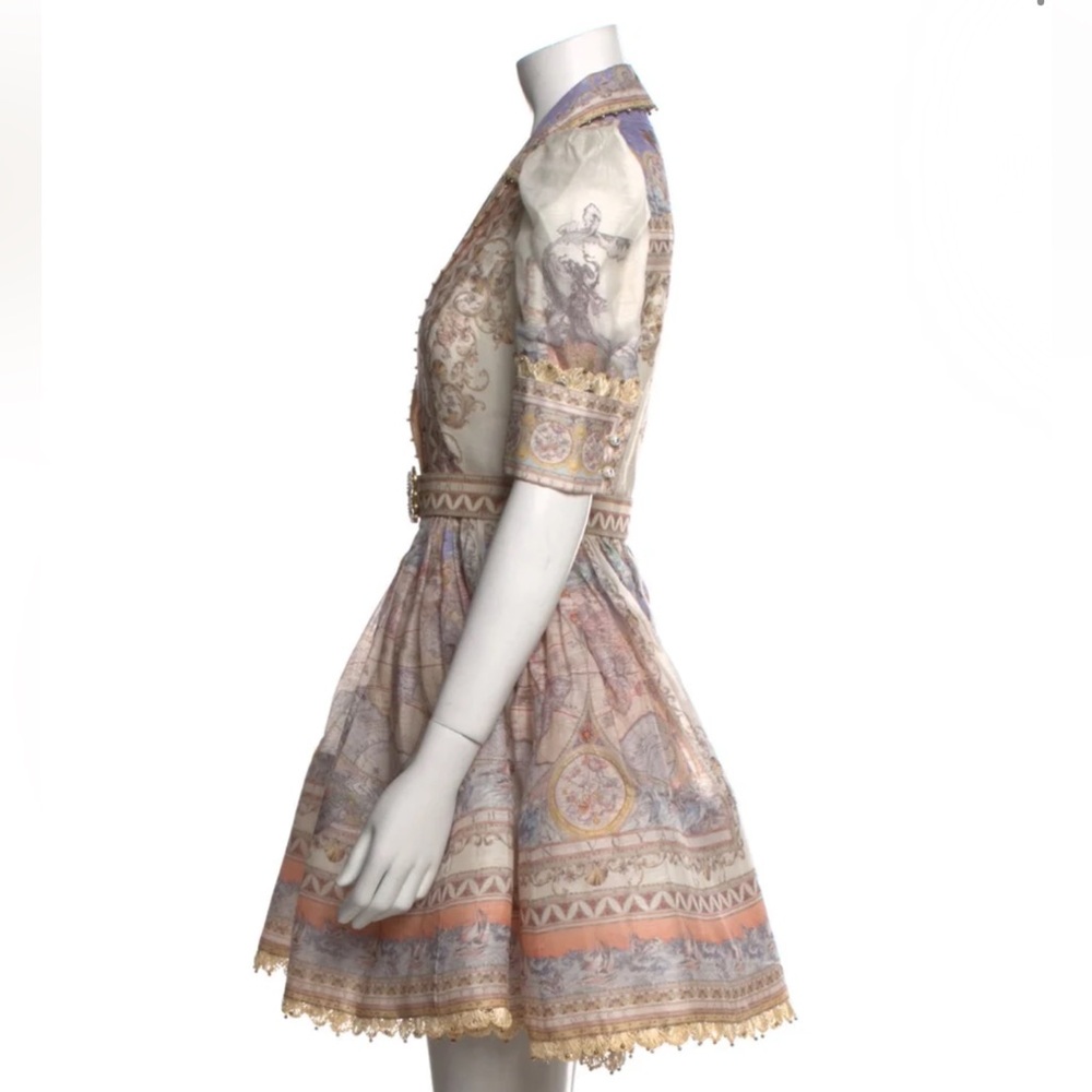 Zimmermann Pastel Long Sleeve Dress - Picture 5 of 6